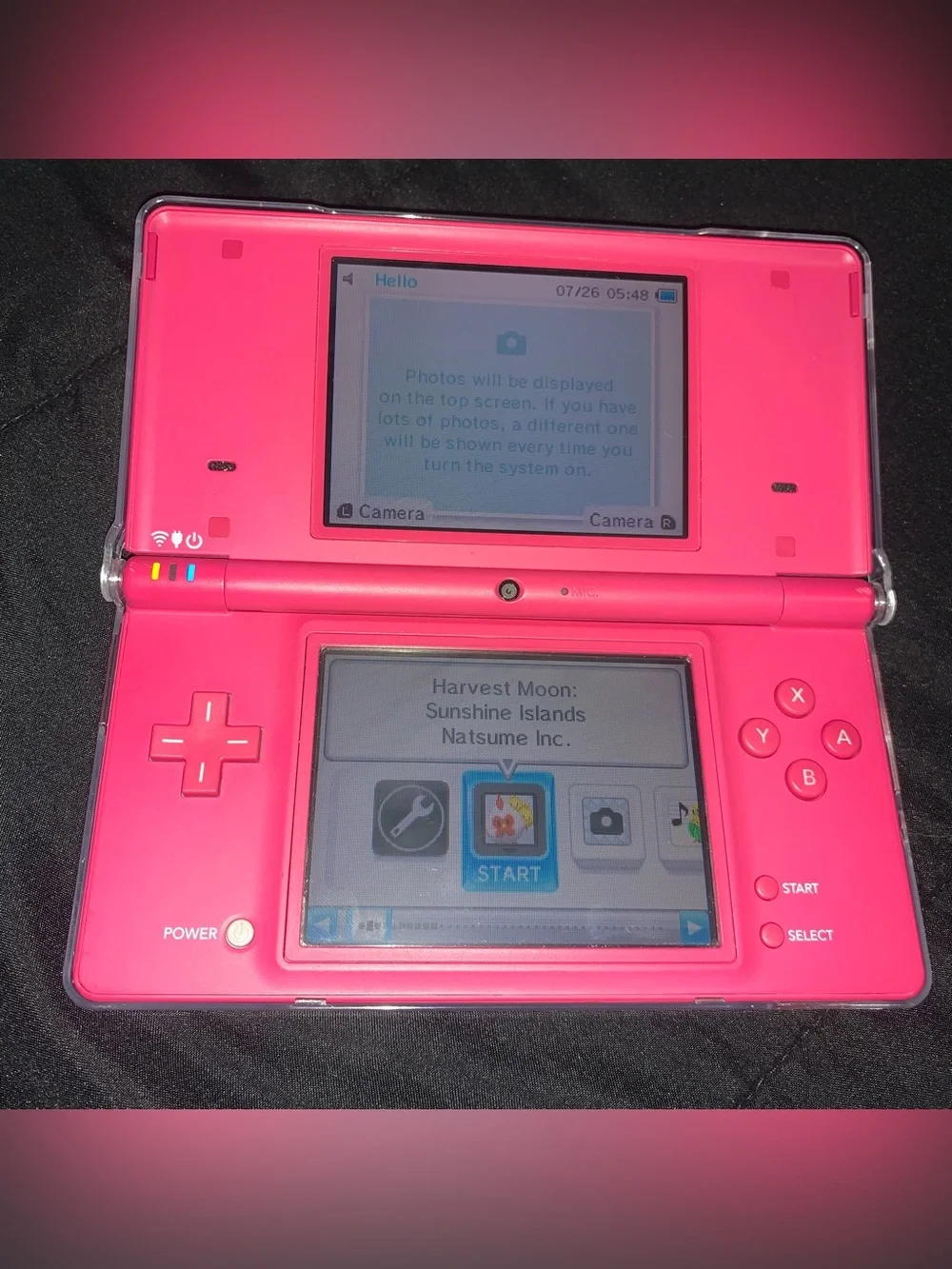 Nintendo DSi Pink Gaming Console